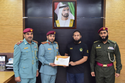 Brig. Rashid AL Buflasah Honors a Driver