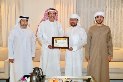 AlMatrooshi Honors Firefighters Fathers on Occasion to Celebrate Happiness Day