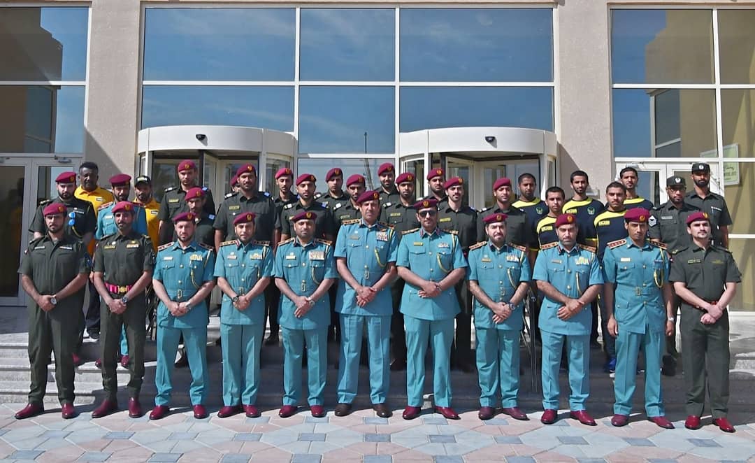 حفل افتتاح دورة المرشحين الرابعة بأكاديمية التدريب في أبوظبي