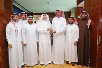 On the Sideline of IFOC, AlMatrooshi Helds Meeting Saudi ARAMCO