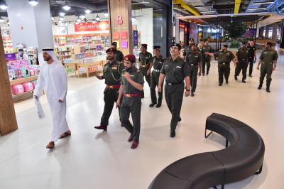 As part of its Integrated Coordination DCD Reviews Best International Safety Measures Applied at Dubai Mall New Center