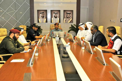 AL Rahoumi reviews the plans of the strategic partners at the &quot;Security and Safety Committee&quot; meeting
