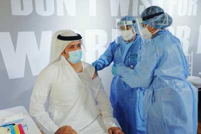 الإدارة العامة للدفاع المدني في دبي ووزارة الصحة ووقاية المجتمع  يطلقون حملة تقديم تطعيمات الإنفلونزا الموسمية