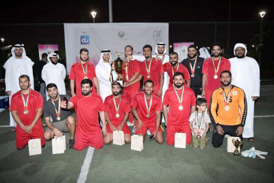 Under the Patronage of Gen. Almatrooshi, Dubai Parks Defeats Monitoring Dept. To Reap Tournament Cup