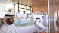 his-excellency-talal-humaid-belhoul-al-falasi-director-general-of-dubai-s-state-security-department-the-commissioner-general-for-the-security-saftey-track-applauds-the-dubai-civil-defense-readiness-room