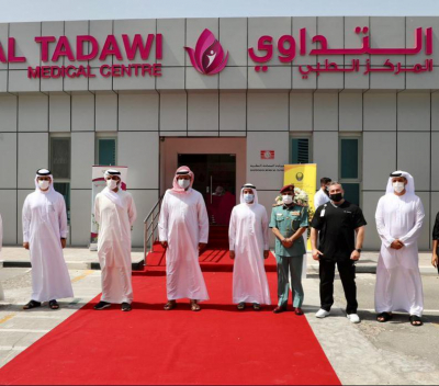 Maj. Gen. Expert Rashid Thani Al Matroushi inaugurates Al-Tadawi Medical Center at Dubai Civil Defense