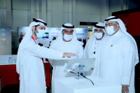 During His Tour in GITEX 2020  Brig. Expert Ali ALMutawa Visits NEDAA and DES Platforms