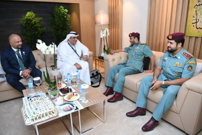 Brig. Rashid Khalifa AlFalasi Meets Eng. Saleh Abdullah AlAbdouli