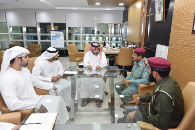 Brig. Rashid Bu AL Flasah Reviews Smart Services Projects Completion