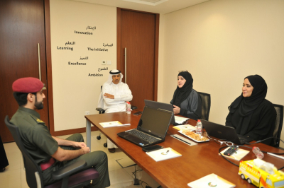 Gen. Al Matrooshi attends GM Excellence Award 2019 Candidates Assessment Sessions