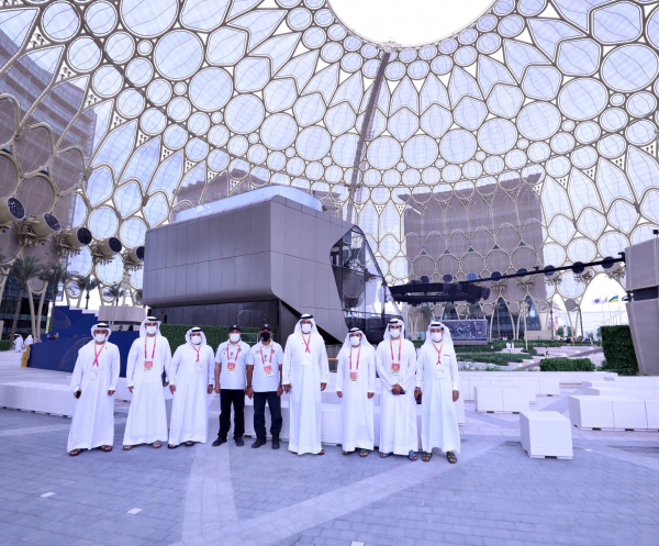 Lt. General, expert Rashid Al-Matrooshi, visits the Pavilions of UAE, Saudi Arabia and the Ministry of Interior