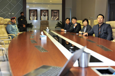 Brig. Rashid AL Buflasah Receives South Korea MOI Delegation