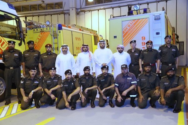 Brig. Rashid Albufalasah, Col. Ali Almutawaa Attend Iftar Banquet at Martyrs Fire station 