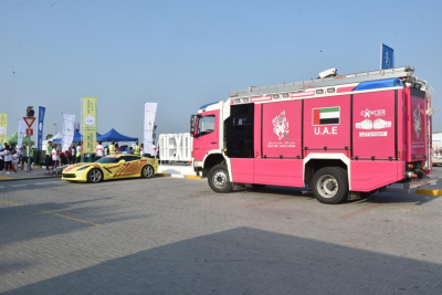 DCD Participates in Breast Cancer Awareness Pink March in Jumeirah