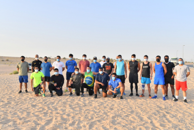 Brig. Ali Al Mutawaa Participates in “Fire Stations Fitness Challenge Competition”