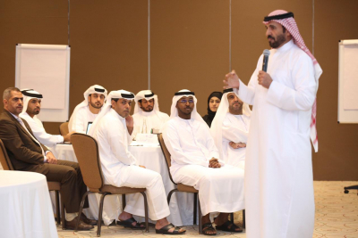 As part of “To Gather towards Leadership” Scheme Gen. ALMatrooshi Reviews Developmental Initiatives of Resources and Support Services Sector