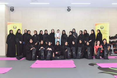 DCD'S Women Staff Celebrate Yoga International Day