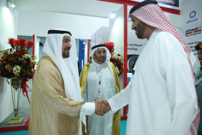 Almatrooshi Receives Public and Private Sectors Top Official at DCD’s Pavilion at WETEX 2019