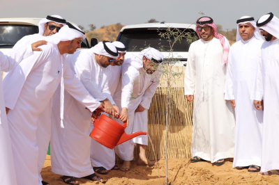 ضمن مبادرات عام التسامح  اللواء جاسم المرزوقي يتسلم 70 من شجرة الغاف لزراعتها بالإدارات الإقليمية