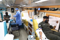 Karamah Fire Station, Latifah Hospital Organize Blood Donation Campaign