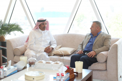 Gen. ALMatrooshi Receives Aqaba Civil Defense Delegation