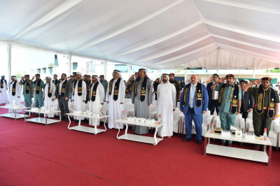 برعاية وحضور المطروشي  الدفاع المدني بدبي يحتفل باليوم الوطني &quot;48&quot; لدولة الإمارات العربية المتحدة 