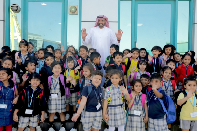Gen. ALmatrooshi Attends “Our Students is Honesty” Drive Event