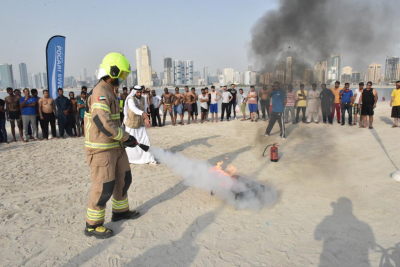 DCD Continues Awareness Campaign at Mamzer Beach 