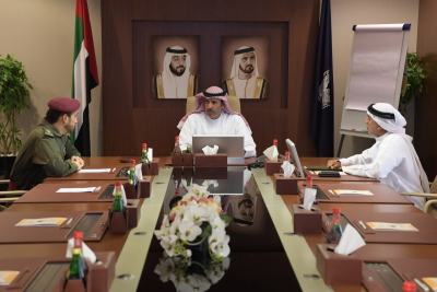 اللواء المطروشي يستعرض خطة الدفاع المدني لتأمين كأس دبي العالمي للخيول