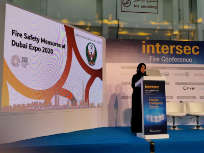 DCD Presents Paper on “Safety & Security Precautions in EXPO2020” At INTERSEC Exhibition