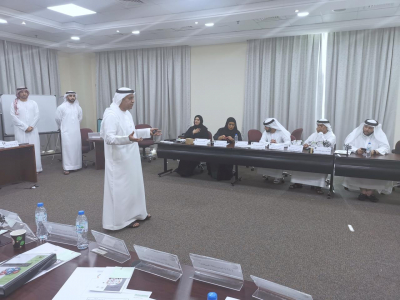 DCD’S Employees Review Training Packages at Sharjah University