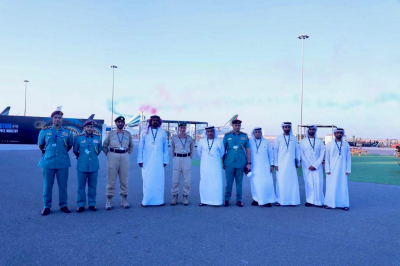 Lt. Gen. Expert / Rashid Al Matrooshi visits the Dubai Airshow