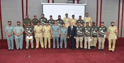 Brig.Jamal Bin Aadid Attends Advance Masks, BA Training Course Pass-out Ceremony