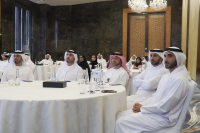 the-dubai-civil-defense-held-a-meeting-with-25-government-and-private-entities-to-address-three-major-topics-pertaining-to-the-enhancement-of-services