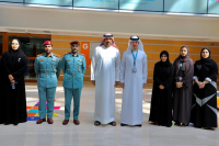 Gen. Al Matrooshi Supports Childhood Cancer Patients at Jalilah Hospital 