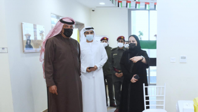 Al Matrooshi Inspects Vaccination Drive of DCD’S Frontline Heroes