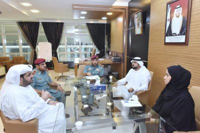 Brig.Rashid Albufalsa Chairs Customers Happiness Centres Meeting