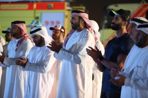 Al Qouz Fire Station Declares First  Gen. AL Matrooshi Attends Championship Closing Ceremony  