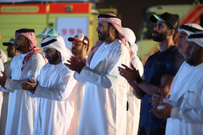 Al Qouz Fire Station Declares First  Gen. AL Matrooshi Attends Championship Closing Ceremony