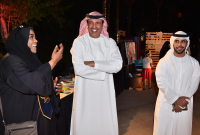 بحضور اللواء خبير المطروشي فعاليات توعوية للدفاع المدني دبي في حدائق دبي باركس 