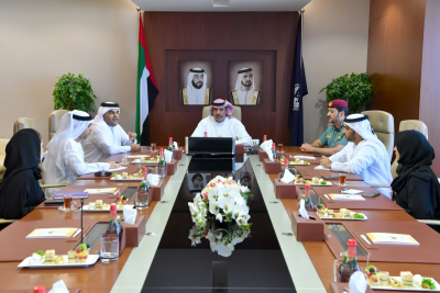 المدير العام للدفاع المدني بدبي يستقبل وفد سلطة مجمعات دبي الإبداعية