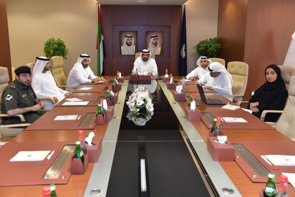 Gen. ALMatrooshi Presides Fire Safety and Protection Sector Meeting 
