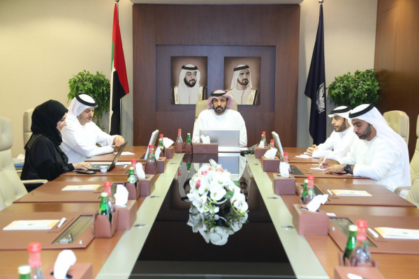  Gen. Almatrooshi Presides a Meeting to Showcase Institutional Maturity Plan 2019 Results 