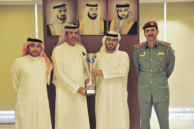 Gen. ALMatrooshi Honors Lt. Saif Almuheiri