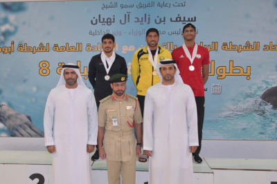 DCD GHQ Comes in 3th Place in Police Swimming Championship