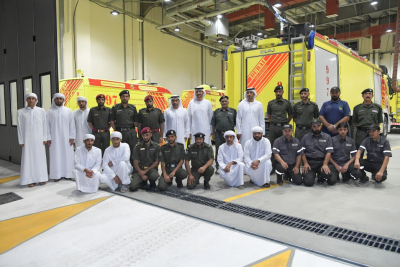 Brig. Jamal Almuheiri Attends Iftar Banquet at Nad Alshiba Fire Station 