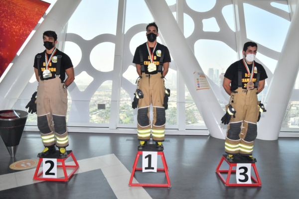 Brig. Al Mutawaa Honors “Fire Stations Champion Challenge 2020 “Pinnacles